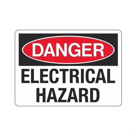 Danger Electrical Hazard Sign